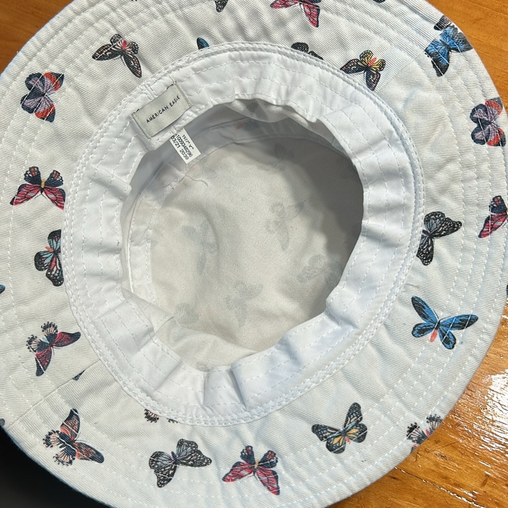 American Eagle Butterfly Bucket Hat - Picture 8 of 9